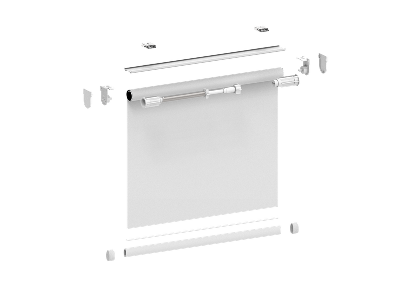 blackout Fabric 28mm Spring Roller Shade