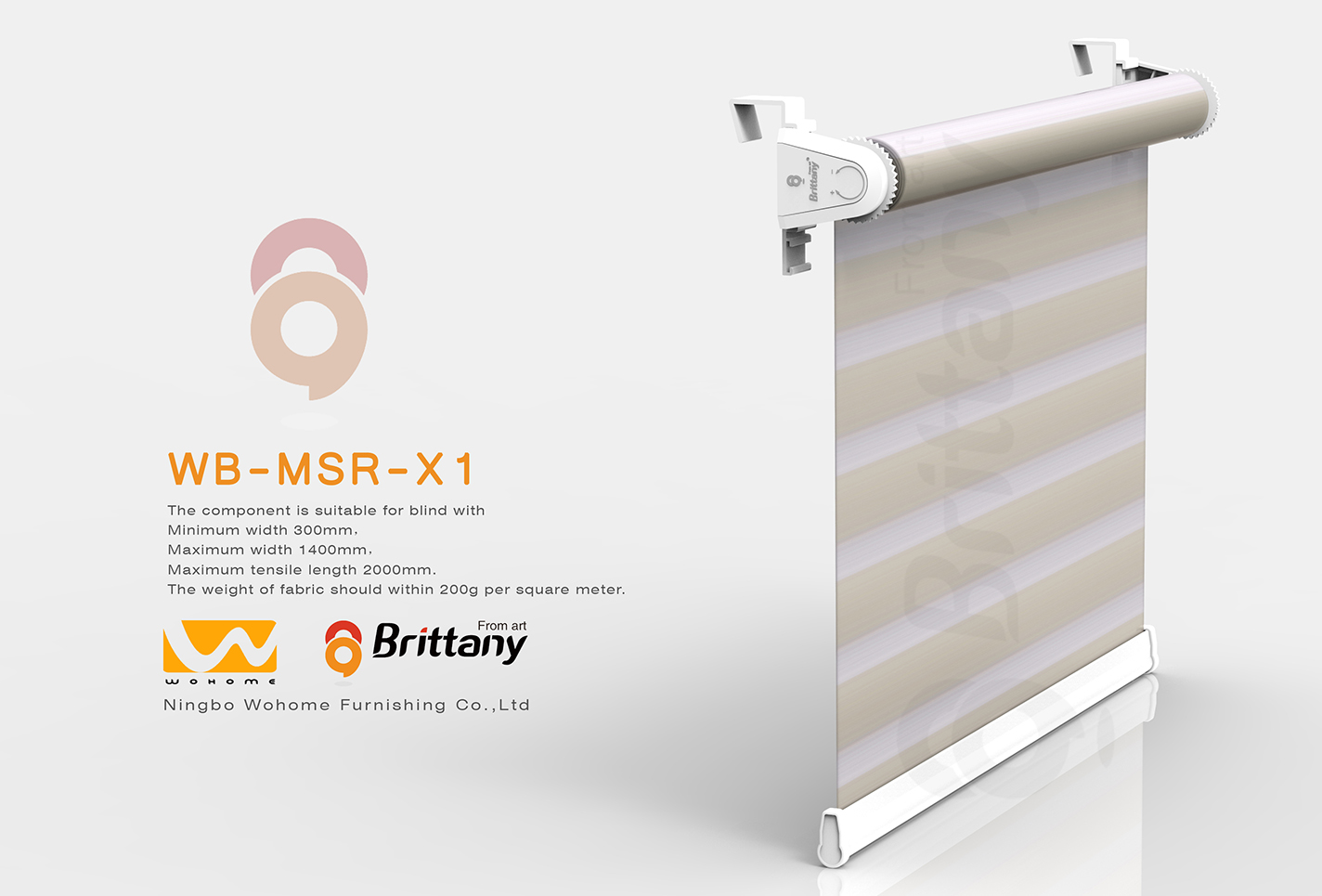 Spring roller blinds MSRX18