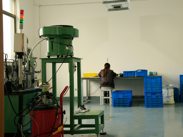 Damper production workshop