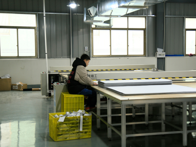 Fabric cutting shop